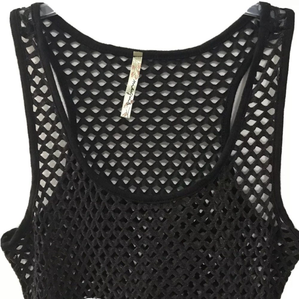 🚫SOLD🚫 Swim coverup fishnet dress - Picture 2 of 7